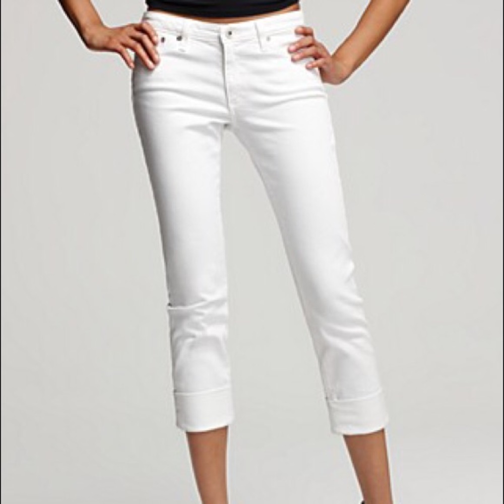 AG Premiere Cuff Crop Jeans